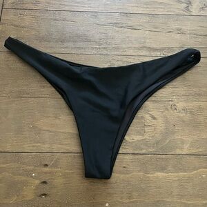 RELLECIGA  Black Bikini Bottom